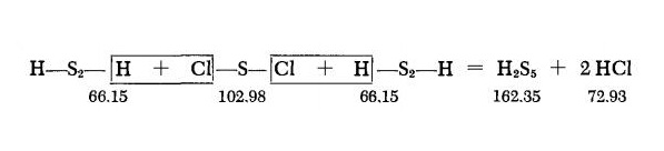 preparation of 1,2,3,4,5-Pentathiapentane