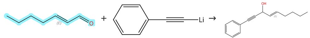 (E)-2-庚烯醛的亲核加成反应
