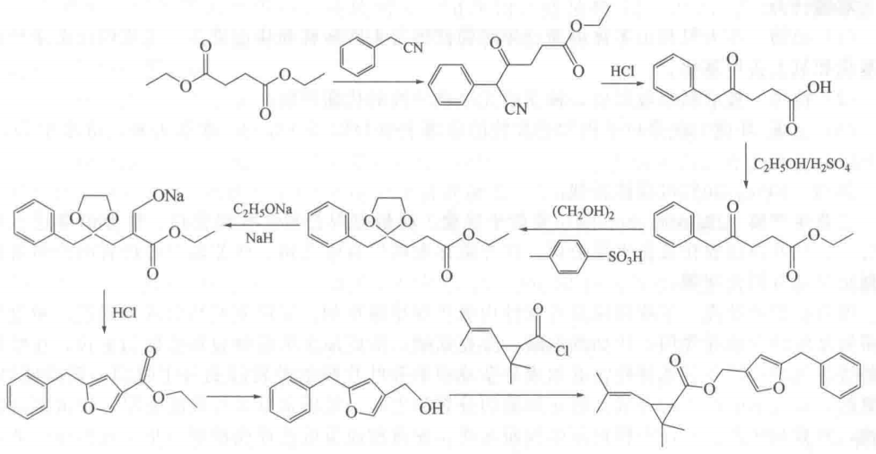 苄蚨菊酯的合成