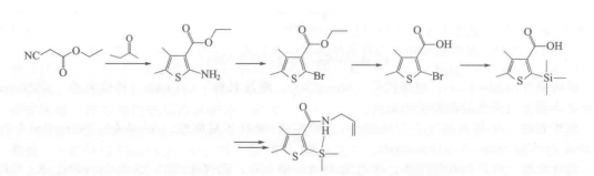 硅噻菌胺的合成路线