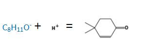 Individual reactions of 4,4-DIMETHYL-2-CYCLOHEXEN-1-ONE