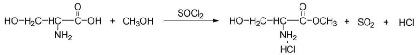 L-丝氨酸甲酯盐酸盐的合成.png