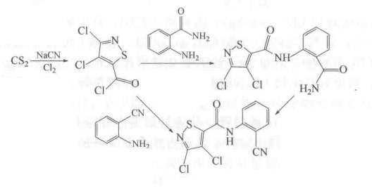 异噻菌胺的合成路线