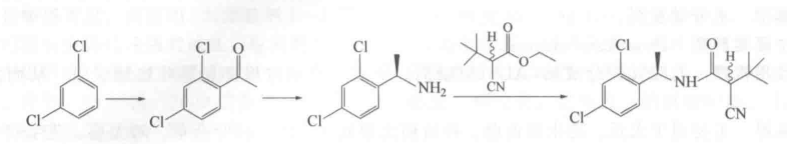双氯氰菌胺合成路线