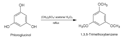 1,3,5-Trimethoxybenzene synthesis