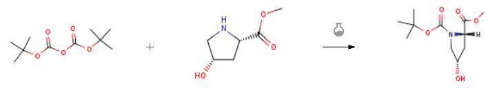 N-Boc-顺式-4-羟基-L-脯氨酸甲酯的合成.png