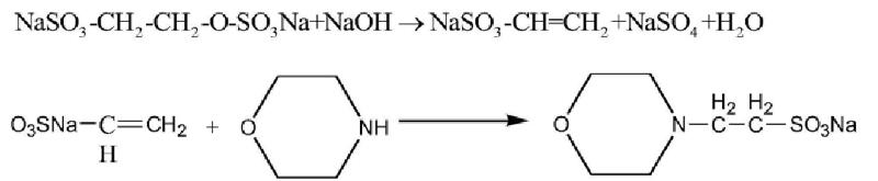 2-(N-吗啉)乙磺酸一水物的合成.png