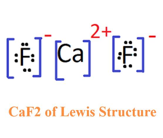 7789-75-5 Calcium fluorideLewis structureCaF2