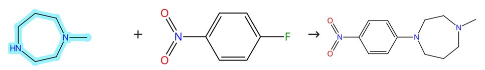 N-甲基高哌嗪的芳香亲核取代反应