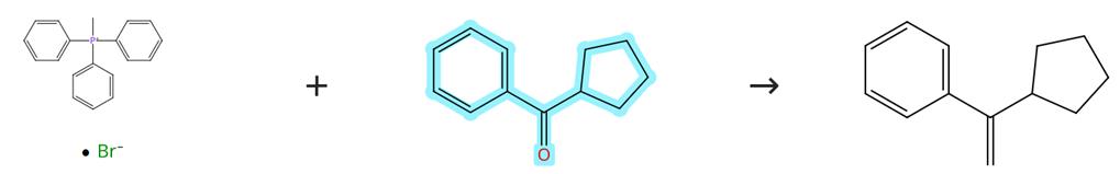 苯基酮环戊酯的Wittig反应