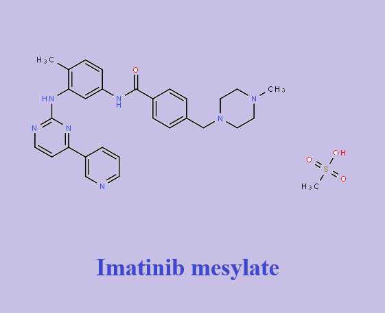 220127-57-1 Imatinib mesylate is an oral tyrosine kinase inhibitor used to treat chronic granulocytic leukaemia 