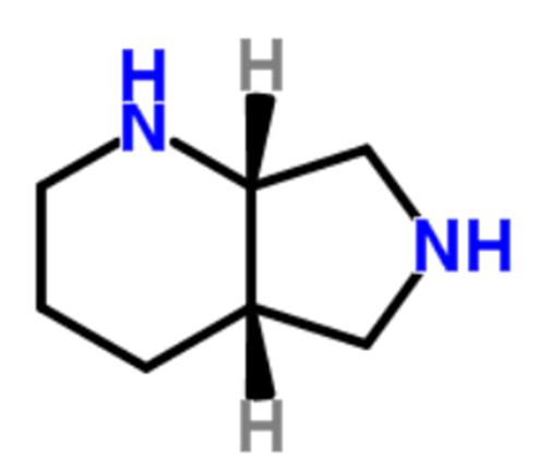 莫西沙星侧链的化学结构式