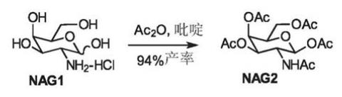 BETA-D-2-乙酰氨基-2-脱氧半乳糖 1,3,4,6-四乙酸酯的合成