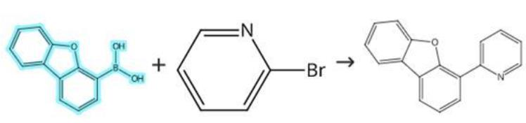 图1 4-二苯并呋喃硼酸参与的Suzuki偶联反应.png