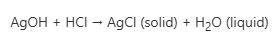 Silver Hydroxide reactions