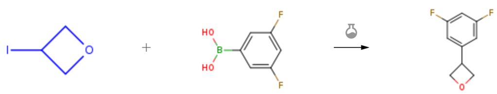 3-碘氧杂环丁烷的偶联反应