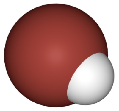 溴化氢 结构式