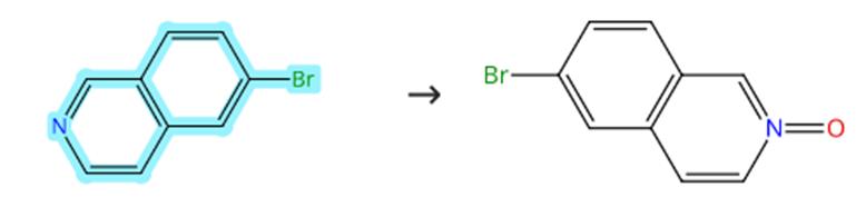 6-溴异喹啉的氧化反应