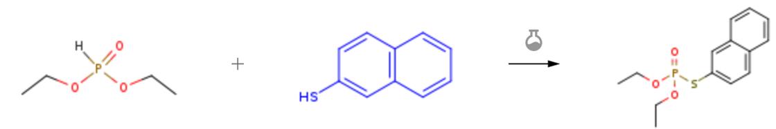 2-萘硫醇的膦酰化反应