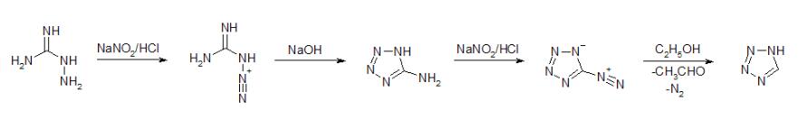 四氮唑的合成路线