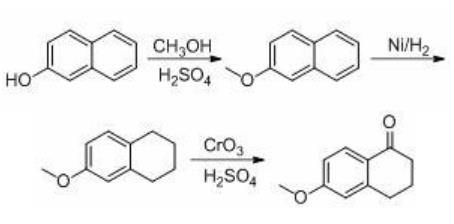 6-甲氧基-1-萘满酮的生产工艺及应用研究