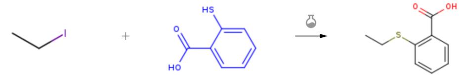 硫代水杨酸的酯化反应