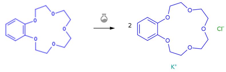 苯并-15-冠醚-5络合金属钾离子