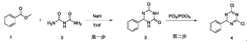 2,4-二氯-6-苯基-1,3,5-三嗪的合成