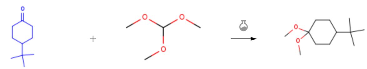 4-叔丁基环己酮的缩合反应