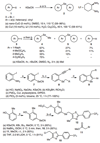 3425-46-5 Potassium selenocyanateselenium sourceKSeCNReactions