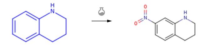 1,2,3,4-四氢喹啉的硝化反应与化学应用