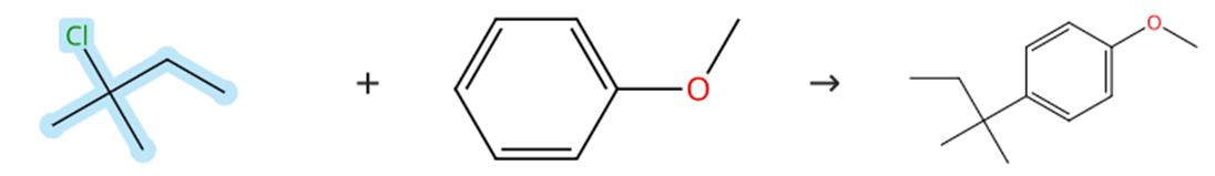 2-氯代-2-甲基丁烷的傅克烷基化反应