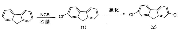 2,7-二氯芴制备路线