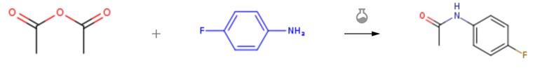 4-氟苯胺的酰化反应