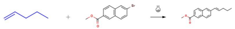 正戊烯的Heck偶联反应