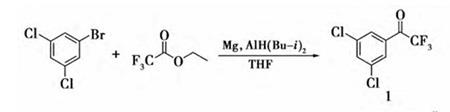 3', 5'-二氯-2, 2, 2-三氟苯乙酮的合成-3.jpg