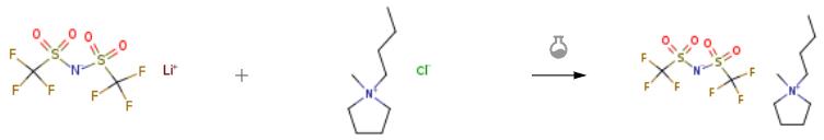 1-正丁基-1-甲基吡咯烷二(三氟甲基磺酰)酰亚胺的合成.png