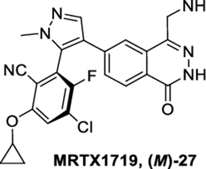 2630904-45-7 Overview of MRTX-1719 Applications of MRTX-1719 as Antitumor Agents Dynamic Kinetic Resolution of MRTX-1719