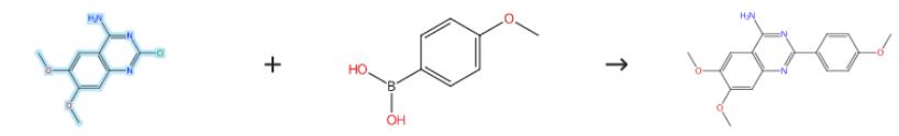 2-氯-4-氨基-6,7-二甲氧基喹唑啉的制备方法与偶联反应