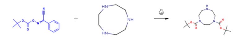 2-(叔丁氧羰基氧亚氨基)-2-苯乙腈的化学性质