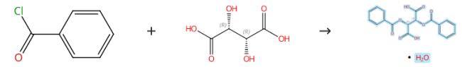 D-(+)-二苯甲酰酒石酸一水物的合成工艺