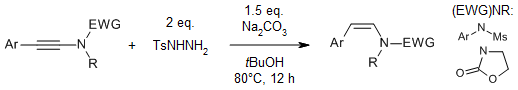 reduction reaction of 4-Methylbenzenesulfonhydrazide