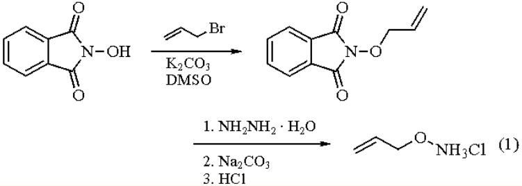 1-(Aminooxy)-2-propene preparation