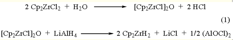 BIS(CYCLOPENTADIENYL)ZIRCONIUM DIHYDRIDE synthesis