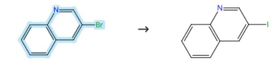 3-溴喹啉的碘化反应