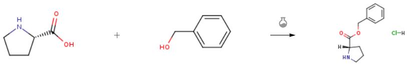 L-脯氨酸苄酯盐酸盐的合成.png