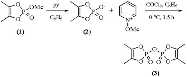 BIS(DIMETHYLVINYLENE) PYROPHOSPHATE synthesis