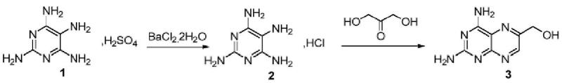 2,4-二氨基-6-羟甲基蝶啶的合成.png