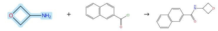 3-氧杂环丁胺的缩合反应