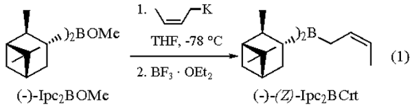 Borane, (2Z)-2-buten-1-ylbis[(1R,2S,3R,5R)-2,6,6-trimethylbicyclo[3.1.1]hept-3-yl]-